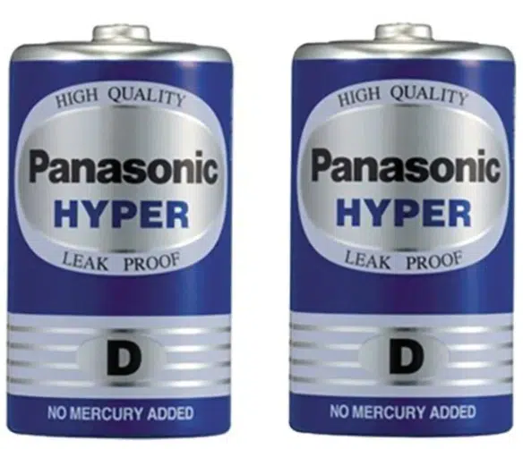 Panasonic Hyper Manganese D Battery