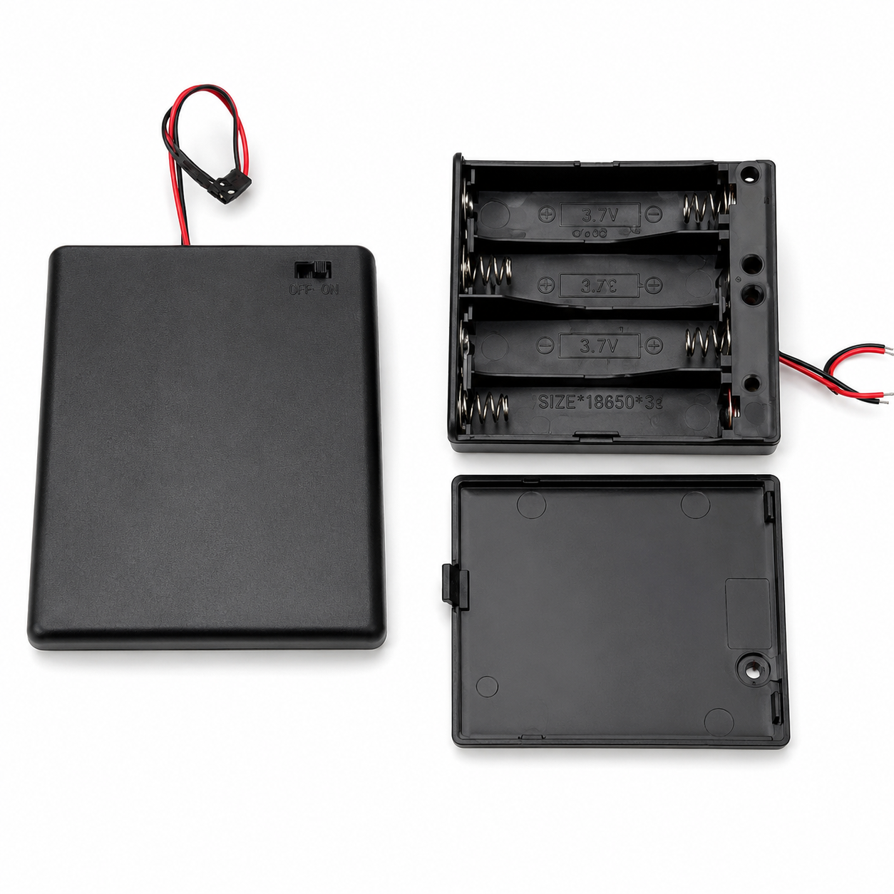 45cc4569-d59c-470d-82ff-22ce9f865f2d AA Battery Holder 4 Cells 1.5V with On/Off Switch