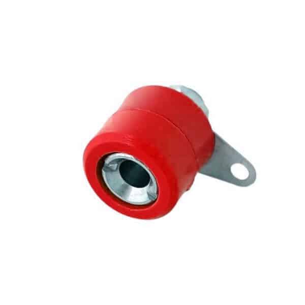 Banana Plug - Short - 4 mm - Female Red Color Banana Plug - Short - 4 mm - Female Red Color - Image 1