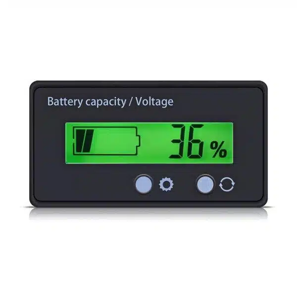 Battery Capacity Indicator / Tester LCD Panel