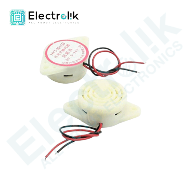 Buzzer Alarm 3-24V 95DB, electrolik