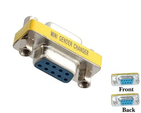 D-Sub 9 pin Male to Female Cable Converter (DB31)