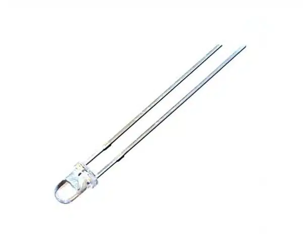 3mm White (5pcs) LED