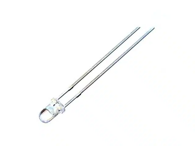 3mm White (5pcs) LED