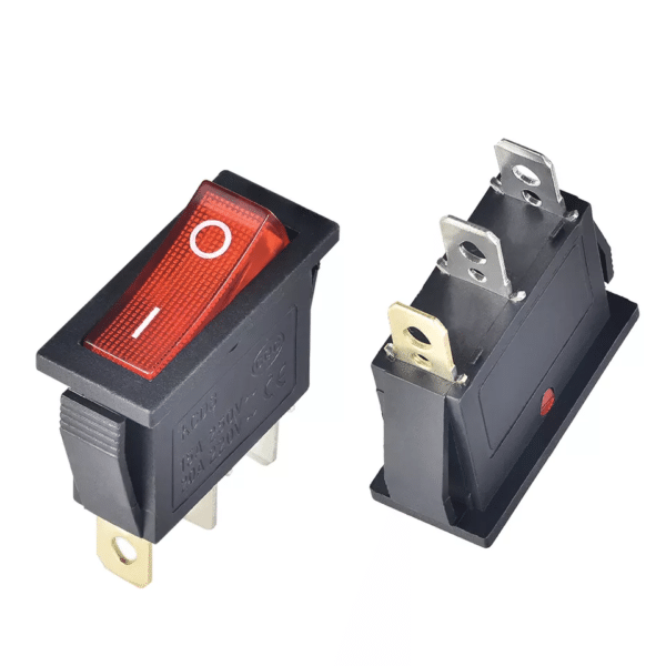 ON/OFF Switch 3 Pins 16A 250VAC KCD3 Dim:26x10mm