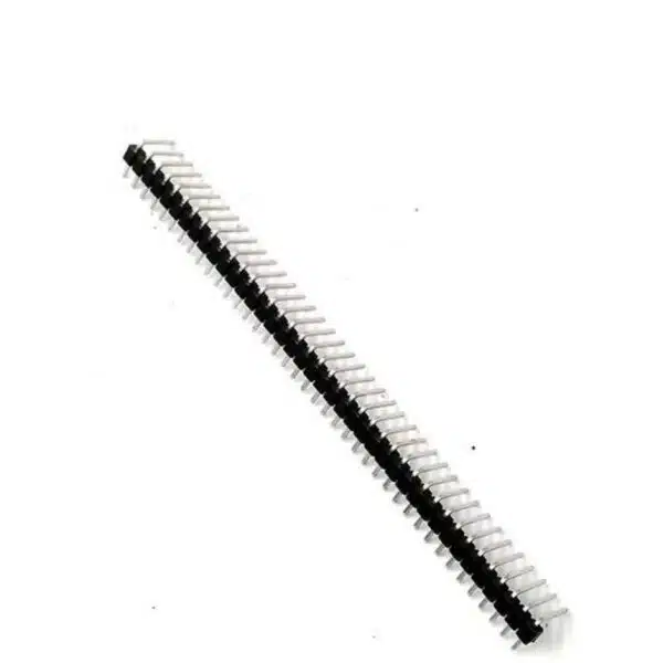 1x40 Male Pin Header 2.54mm Right Angle