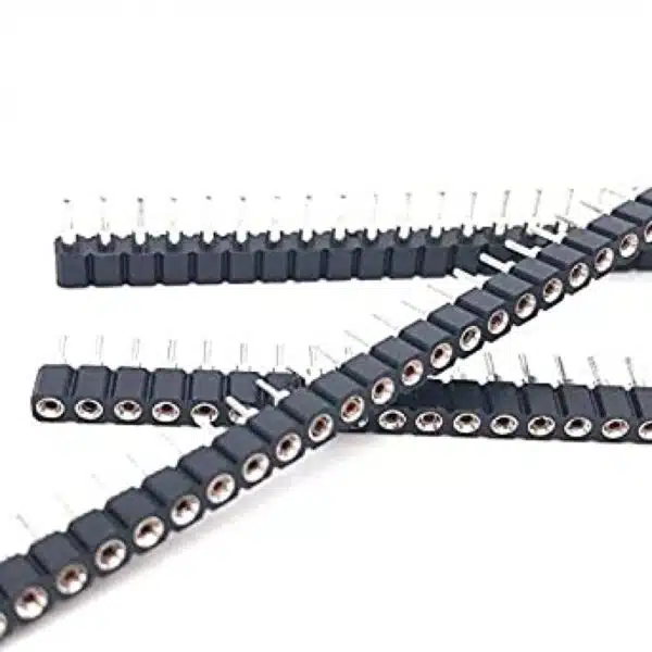 Pin Header Round Female (2.54mm) 1X40 Straight