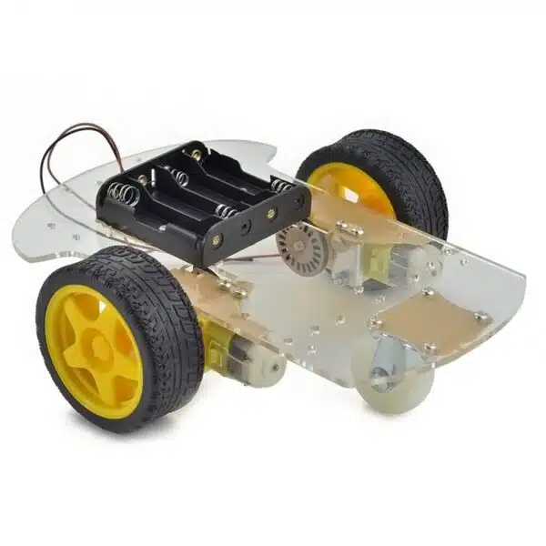 2WD Acrylic Robot Chassis