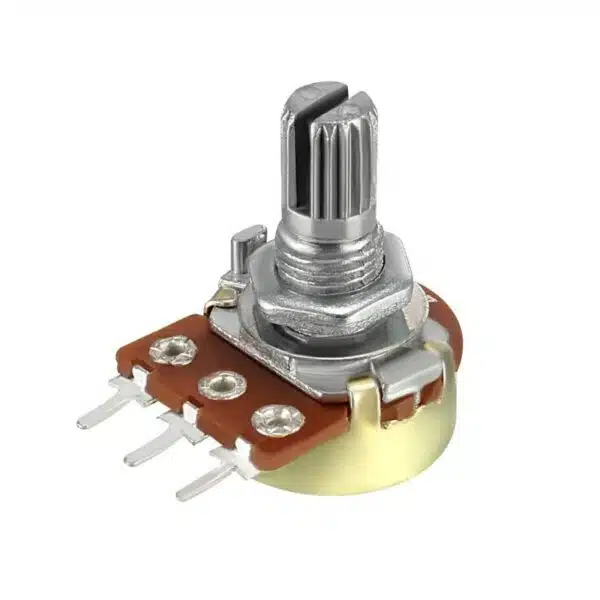 50KΩ 3-Pin Rotary Potentiometer