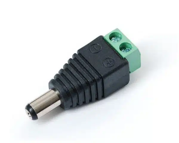 screw terminal to DC power plug 2.1mm