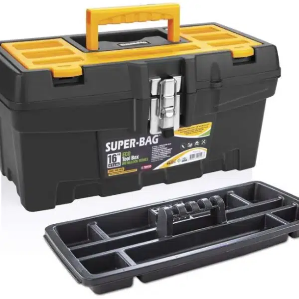 Metal Lock Tool Box 16 Inch