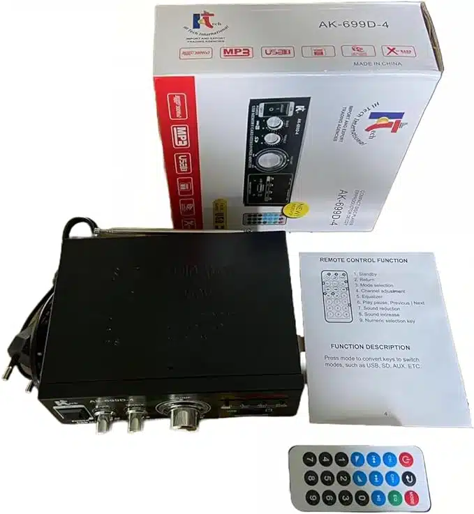 GM AK-699D Stereo Amplifier 2x250W