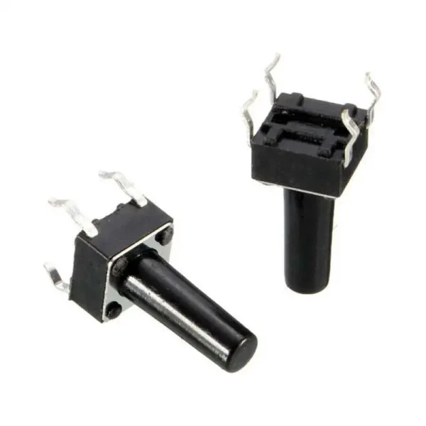 Mini Push Button 4 Pin 6x6x15mm