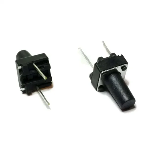 Mini Push Button 2 pin 6x6x12mm