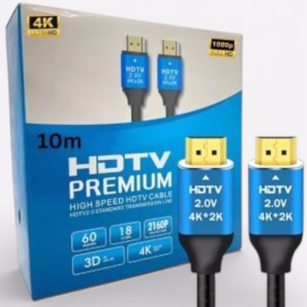 HDMI 4K High Speed HDTV 10m Premium Cable electrolik