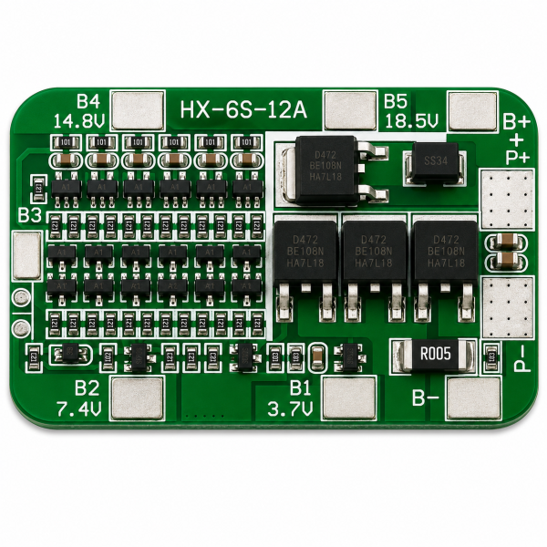 BMS 6S 12A Balanced & Protected