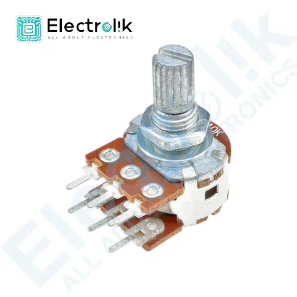 50KΩ Dual Rotary Carbon Film Potentiometer