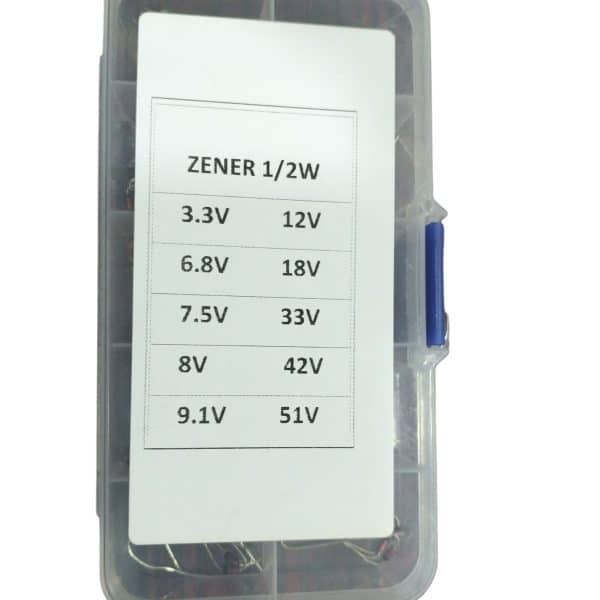 Zener 1/2W Box Kit