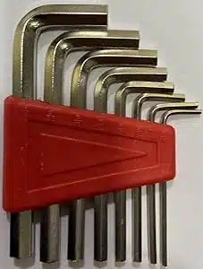 Hex Key Set 1.5-10mm 9pcs LHI-008