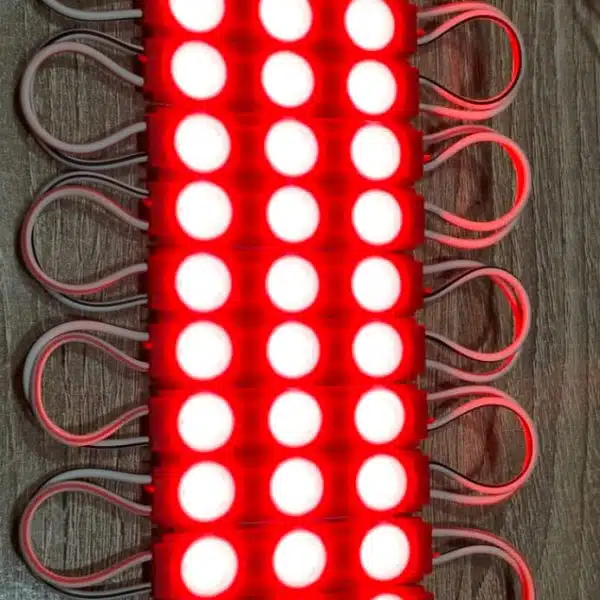 Red COLOR 3 Lens Ceiling LED Decoration Module 20 Pieces
