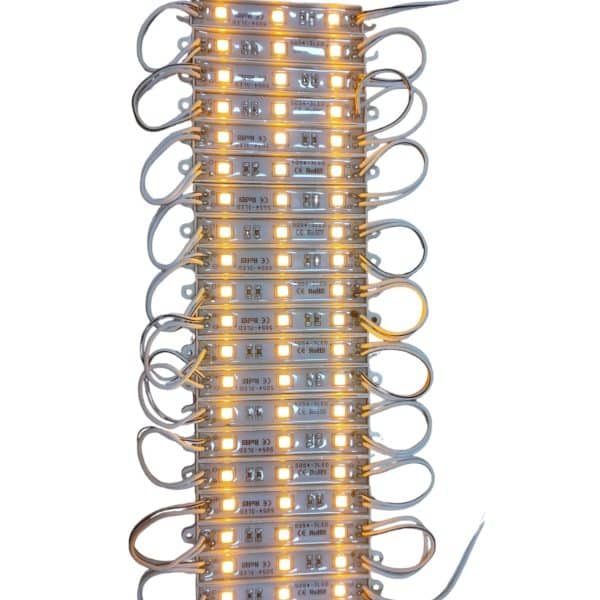 ORANGE COLOR 3 Lens Ceiling LED Decoration Module 20 Pieces