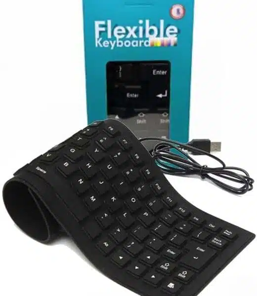 flexible waterproof silicone keyboard