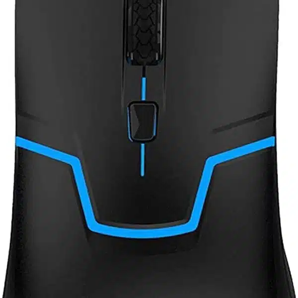 Wired Gaming Mouse Color LED Light DPI Control Black hp M100