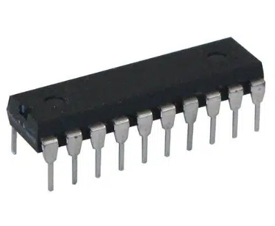 74374 d type flip flop chip