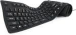 Flexible-USB Waterproof Keyboard Silicone Gel Wired Arabic and English - Image 2