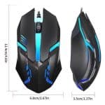 Wired Colorful Light Mouse STYLISH S28 - Image 2