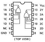 4002 Dual 4 Input NOR Gate CMOS Logic - Image 2
