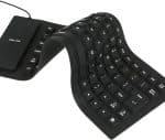 Flexible-USB Waterproof Keyboard Silicone Gel Wired Arabic and English - Image 3
