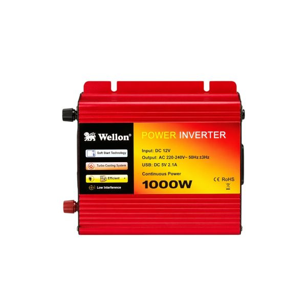 Inverter 1000w 12v welion, Electrolik