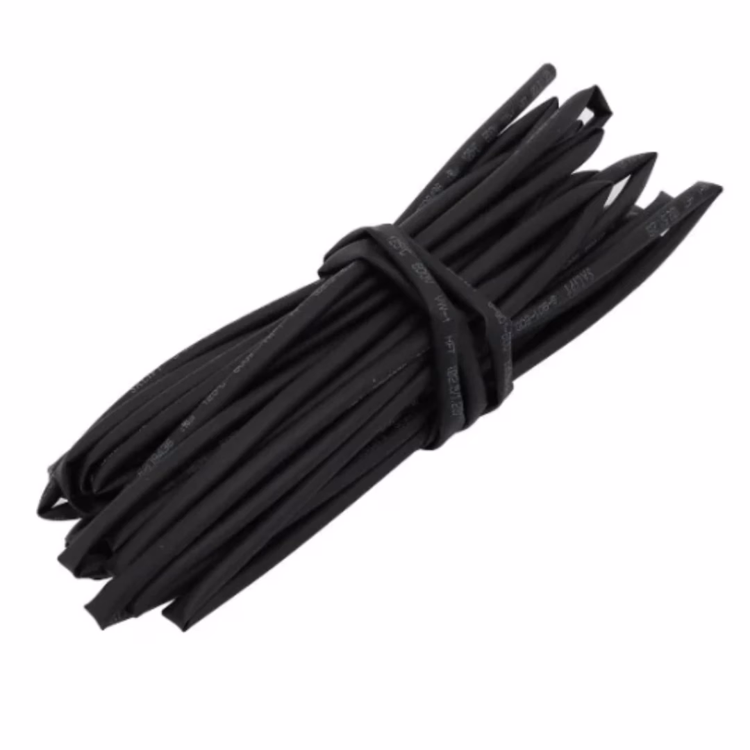 Heat Shrink 4mm 1M Black Electrolik