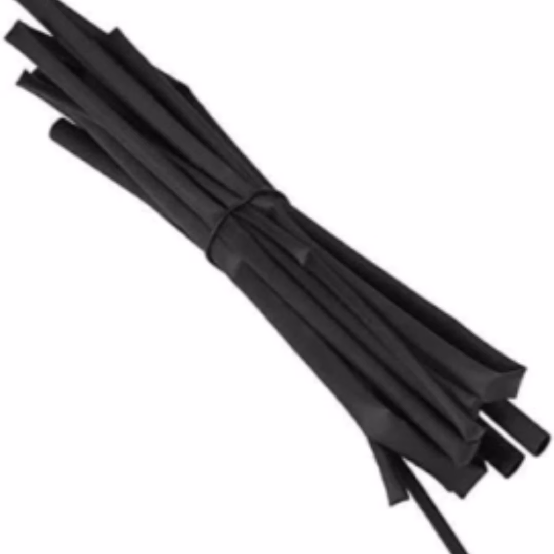 Heat Shrink 5mm 1M Black Electrolik