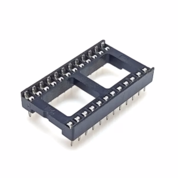 IC SOCKET Base 24 Pin DIP - Wide Electrolik