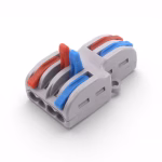 WAGO Connector SPL-42 Push-In Terminals for Cable Connection 2 In 4 Out Electrolik
