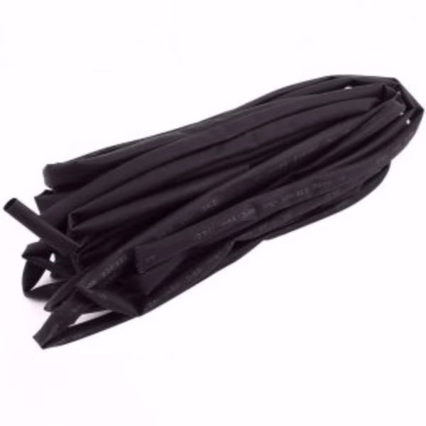 Heat Shrink 6mm 1M Black Electrolik