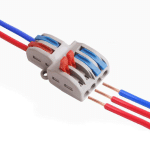 WAGO Connector SPL-42 Push-In Terminals for Cable Connection 2 In 4 Out - Image 2