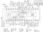 CAX1019S FM/AM HF Amplifier AC Power Supply Amplifier - Image 2