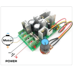 DC Motor Speed Controller Board Module (PWM, 48V 20A) - Image 5