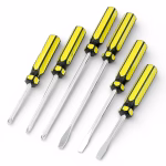 Slotted and Crosshead Screwdrivers Set 6 PCS with Storage Rack Electrolik