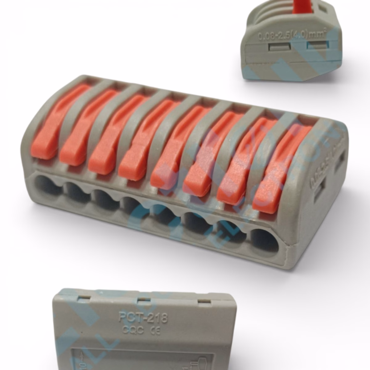 WAGO Connector PCT-218 Push-In Terminals for Cable Connection 8 Pin Electrolik