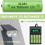 NI-MH Rechargeable Battery AA 1500mAh 1.2V - Image 3