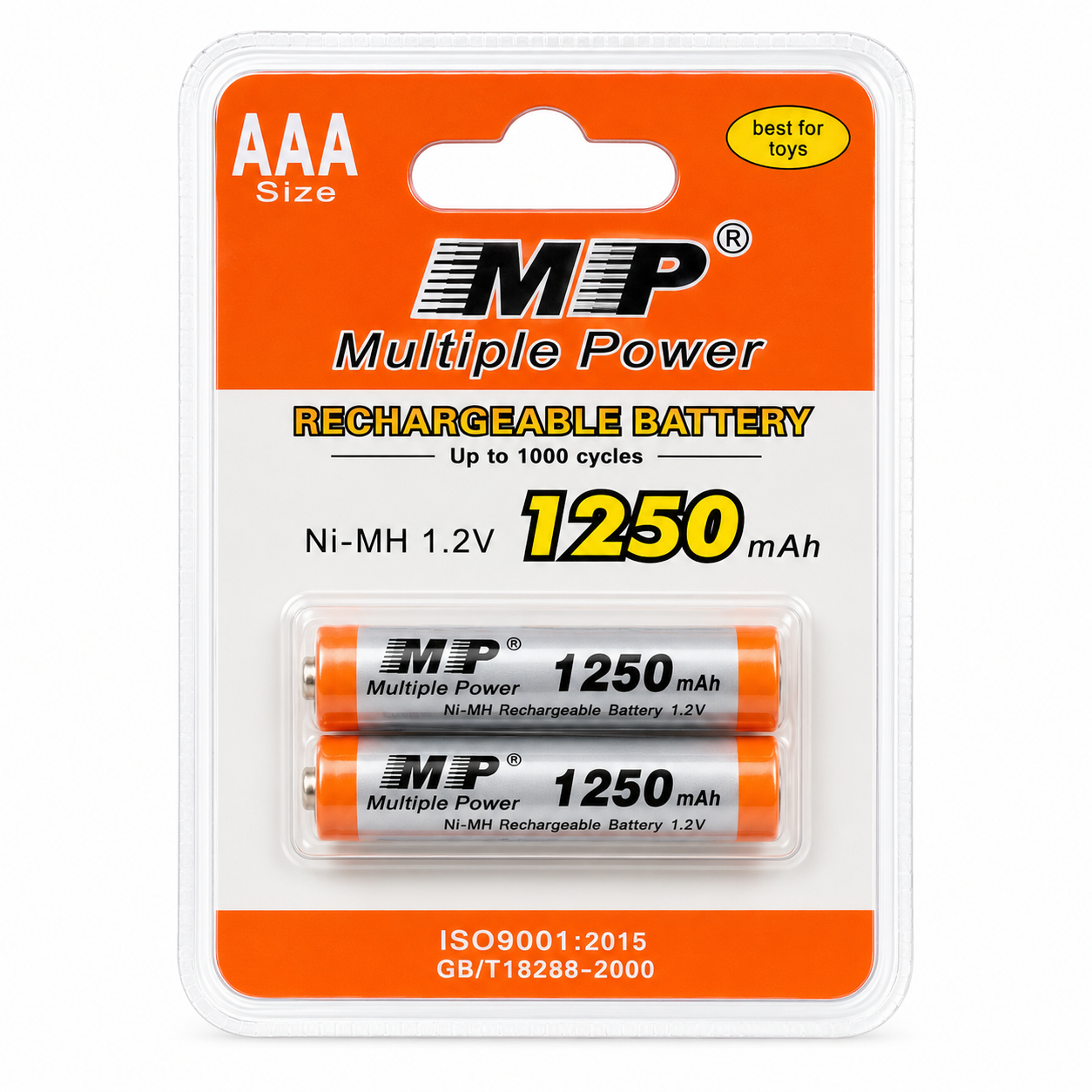 MP Rechargeable Battery AAA 1400mAh