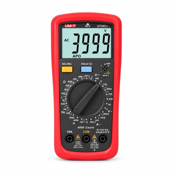 UT39C+ Series Digital Multimeters