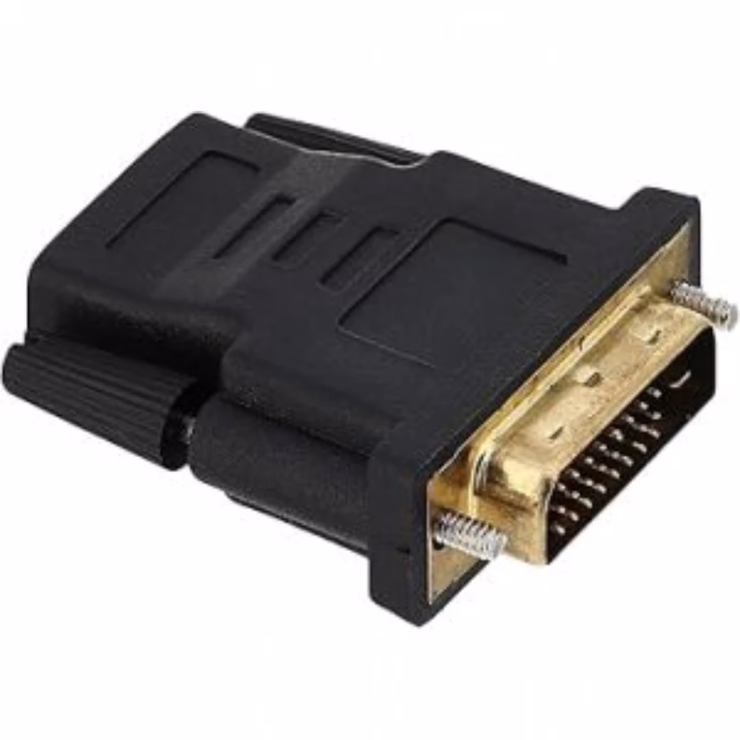 DVI 24+1 (DVI-D) Male to HDMI Female Adapter Electrolik