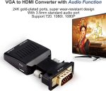 VGA to HDMI (VGA 2 HDMI Adapter) - Image 9