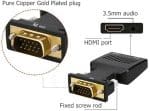 VGA to HDMI (VGA 2 HDMI Adapter) - Image 5