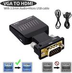 VGA to HDMI (VGA 2 HDMI Adapter) - Image 8